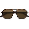 image:imageSOJOS Retro Trendy Aviator Polarized Sunglasses Men Women Vintage 70s Square Stylish Frame Sun Glasses SJ2283TortoiseBrown