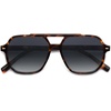 image:imageSOJOS Retro Trendy Aviator Polarized Sunglasses Men Women Vintage 70s Square Stylish Frame Sun Glasses SJ2283TortoiseGrey Grading