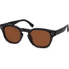 image:imageSOJOS Retro Vintage Polarized Sunglasses Womens Mens 70s 80s Square Panto Style UV400 Shades SJ2662BlackBrown