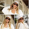 image:imageSOJOS Retro Vintage Polarized Sunglasses Womens Mens 70s 80s Square Panto Style UV400 Shades SJ2662BlackGrey