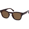 image:imageSOJOS Retro Vintage Polarized Sunglasses Womens Mens 70s 80s Square Panto Style UV400 Shades SJ2662Dark TortoiseBrown