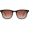 image:imageSOJOS Retro Vintage Square Polarized Sunglasses for Women Men UV Protection Lens TR90 Frame Sunglasses SJ2112BlackDark Brown Grading