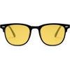 image:imageSOJOS Retro Vintage Square Polarized Sunglasses for Women Men UV Protection Lens TR90 Frame Sunglasses SJ2112BlackNight Vision