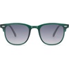 image:imageSOJOS Retro Vintage Square Polarized Sunglasses for Women Men UV Protection Lens TR90 Frame Sunglasses SJ2112GreenGrey Grading