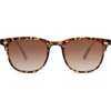 image:imageSOJOS Retro Vintage Square Polarized Sunglasses for Women Men UV Protection Lens TR90 Frame Sunglasses SJ2112LeopardBrown Grading