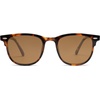 image:imageSOJOS Retro Vintage Square Polarized Sunglasses for Women Men UV Protection Lens TR90 Frame Sunglasses SJ2112TortoiseBrown