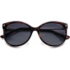image:imageSOJOS Round Polarized Sunglasses for Women Men Oversized Trendy UV Protection ShadesBrownGrey