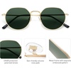 image:imageSOJOS Round Polygon Polarized Sunglasses for Women Men Retro Classic Vintage Panto Octagonal Shades SJ1157Turquoise