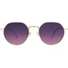 image:imageSOJOS Round Polygon Polarized Sunglasses for Women Men Retro Classic Vintage Panto Octagonal Shades SJ1157Violet