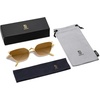 image:imageSOJOS Small Cateye Sunglasses Fashion Narrow Fun Designer Sun Glasses SJ1127AGoldBrown
