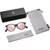 image:imageSOJOS Small Round Classic Polarized Sunglasses for Women Men Vintage Style UV400 Lens MAY SJ2113BlackPink