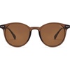 image:imageSOJOS Small Round Classic Polarized Sunglasses for Women Men Vintage Style UV400 Lens MAY SJ2113BrownBrown