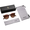 image:imageSOJOS Small Round Classic Polarized Sunglasses for Women Men Vintage Style UV400 Lens MAY SJ2113BrownGradient Brown