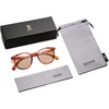 image:imageSOJOS Small Round Classic Polarized Sunglasses for Women Men Vintage Style UV400 Lens MAY SJ2113BrownLight Yellow