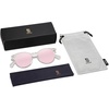 image:imageSOJOS Small Round Classic Polarized Sunglasses for Women Men Vintage Style UV400 Lens MAY SJ2113ClearPink