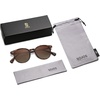 image:imageSOJOS Small Round Classic Polarized Sunglasses for Women Men Vintage Style UV400 Lens MAY SJ2113TortoiseGradient Brown
