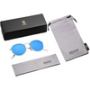 image:imageSOJOS Small Round Polarized Sunglasses for Women Men Classic Vintage Retro Shades UV400 SJ1014GoldBlue