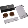 image:imageSOJOS Small Round Polarized Sunglasses for Women Men Classic Vintage Retro Shades UV400 SJ1014GoldBrown