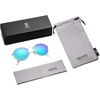 image:imageSOJOS Small Round Polarized Sunglasses for Women Men Classic Vintage Retro Shades UV400 SJ1014GoldGreenish Blue