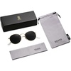 image:imageSOJOS Small Round Polarized Sunglasses for Women Men Classic Vintage Retro Shades UV400 SJ1014GoldGrey