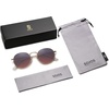 image:imageSOJOS Small Round Polarized Sunglasses for Women Men Classic Vintage Retro Shades UV400 SJ1014GoldGreypink