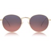 image:imageSOJOS Small Round Polarized Sunglasses for Women Men Classic Vintage Retro Shades UV400 SJ1014GoldGreypink
