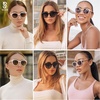 image:imageSOJOS Small Round Polarized Sunglasses for Women Men Vintage Style UV400 Lens SJ2259Blue