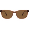 image:imageSOJOS Small Square Polarized Sunglasses for Women Men Classic Vintage Style UV400 Lens SJ2636BrownBrown