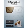 image:imageSOJOS Square Big Sunglasses Women Thick Frame Flat Top Mirrored Sunnies Shades Goggle Siamese Lens SJ2117Brown  Brown