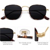 image:imageSOJOS Square Polarized Sunglasses for Men Women Classic Vintage Retro Style SJ1143DemiGrey