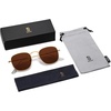 image:imageSOJOS Square Polarized Sunglasses for Men Women Classic Vintage Retro Style SJ1143GoldBrown