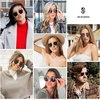 image:imageSOJOS Square Polarized Sunglasses for Men Women Classic Vintage Retro Style SJ1143GoldGreen