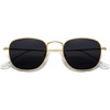 image:imageSOJOS Square Polarized Sunglasses for Men Women Classic Vintage Retro Style SJ1143GoldGrey