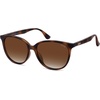 image:imageSOJOS Square Polarized Sunglasses for Women Men Vintage Style Larger Fit Shades SJ2642Brown TortoiseGradient Brown