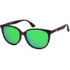 image:imageSOJOS Square Polarized Sunglasses for Women Men Vintage Style Larger Fit Shades SJ2642Brown TortoiseGreenish Blue