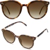 image:imageSOJOS Sunglasses Womens Trendy 2025 Classic Round Retro Vintage Shades Large Frame Sunnies SJ2067Black Tortoise Frame