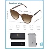 image:imageSOJOS Sunglasses Womens Trendy 2025 Classic Round Retro Vintage Shades Large Frame Sunnies SJ2067Black Tortoise Frame