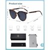 image:imageSOJOS Sunglasses Womens Trendy 2025 Classic Round Retro Vintage Shades Large Frame Sunnies SJ2067Leopard