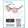 image:imageSOJOS Sunglasses Womens Trendy 2025 Classic Round Retro Vintage Shades Large Frame Sunnies SJ2067Pink