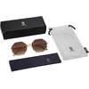 image:imageSOJOS Sunglasses for Women Men Classic Retro Polygon Shades UV400GoldBrown