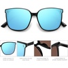 image:imageSOJOS Sunglasses for Women Men Vintage Style Shades SJ2157BlackBlue
