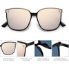 image:imageSOJOS Sunglasses for Women Men Vintage Style Shades SJ2157BlackRose Gold Mirrored