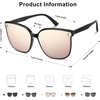 image:imageSOJOS Sunglasses for Women Men Vintage Style Shades SJ2157BlackRose Gold Mirrored