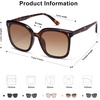 image:imageSOJOS Sunglasses for Women Men Vintage Style Shades SJ2157BrownGradient Brown