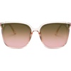 image:imageSOJOS Sunglasses for Women Men Vintage Style Shades SJ2157ClearBrown