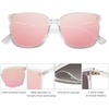 image:imageSOJOS Sunglasses for Women Men Vintage Style Shades SJ2157ClearPink