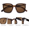 image:imageSOJOS Sunglasses for Women Men Vintage Style Shades SJ2157TortoiseBrown