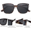 image:imageSOJOS Sunglasses for Women Men Vintage Style Shades SJ2157TortoiseGrey