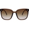 image:imageSOJOS Sunglasses for Women Men Vintage Style Shades SJ2157Transparent BrownGradient Brown