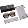 image:imageSOJOS Sunglasses for Women amp Men Round Thick Polarized Lens Trendy Oversized Shades SJ2317GreyBrown